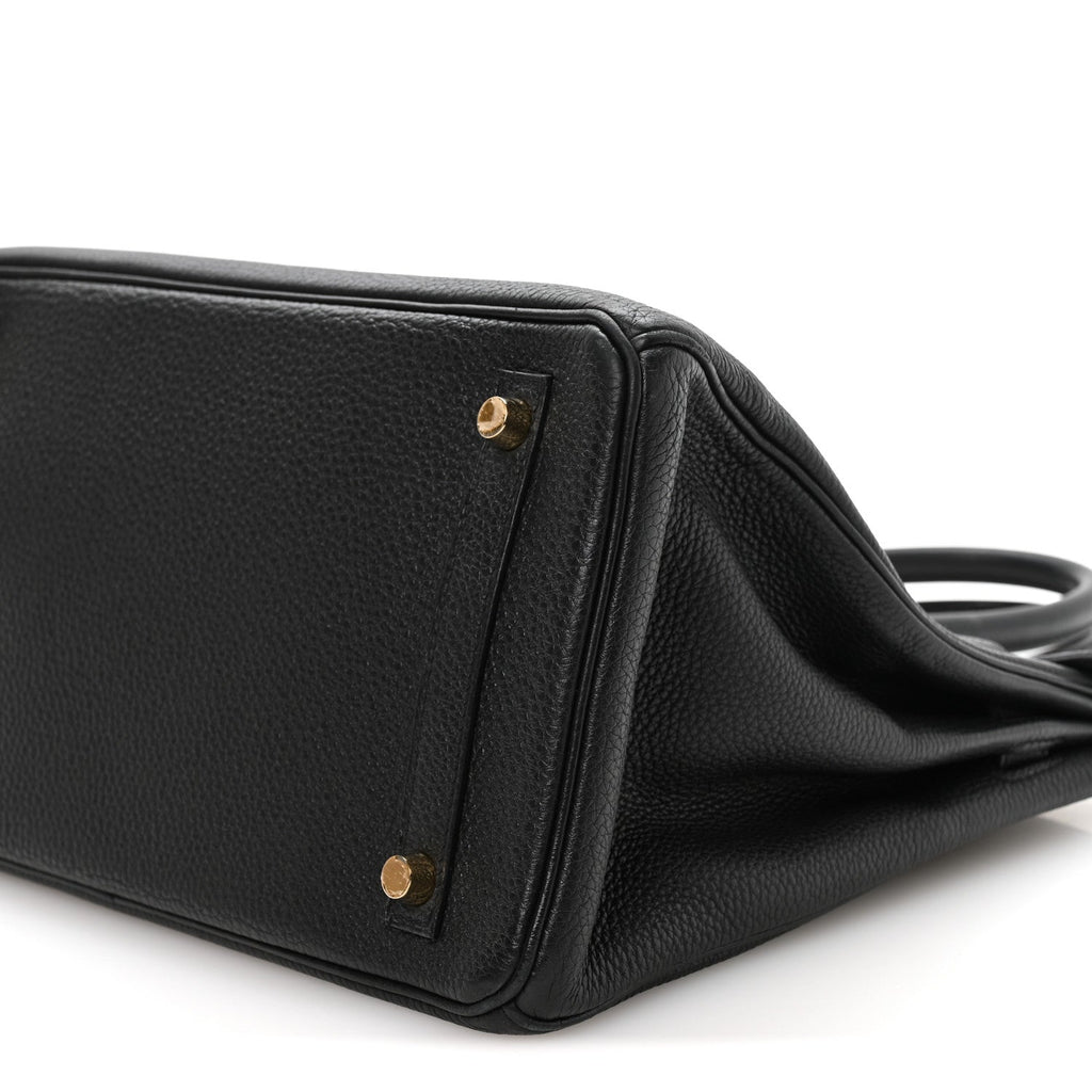 Togo BIRKIN 30 Black product image 10, provided for visual reference and product detail review