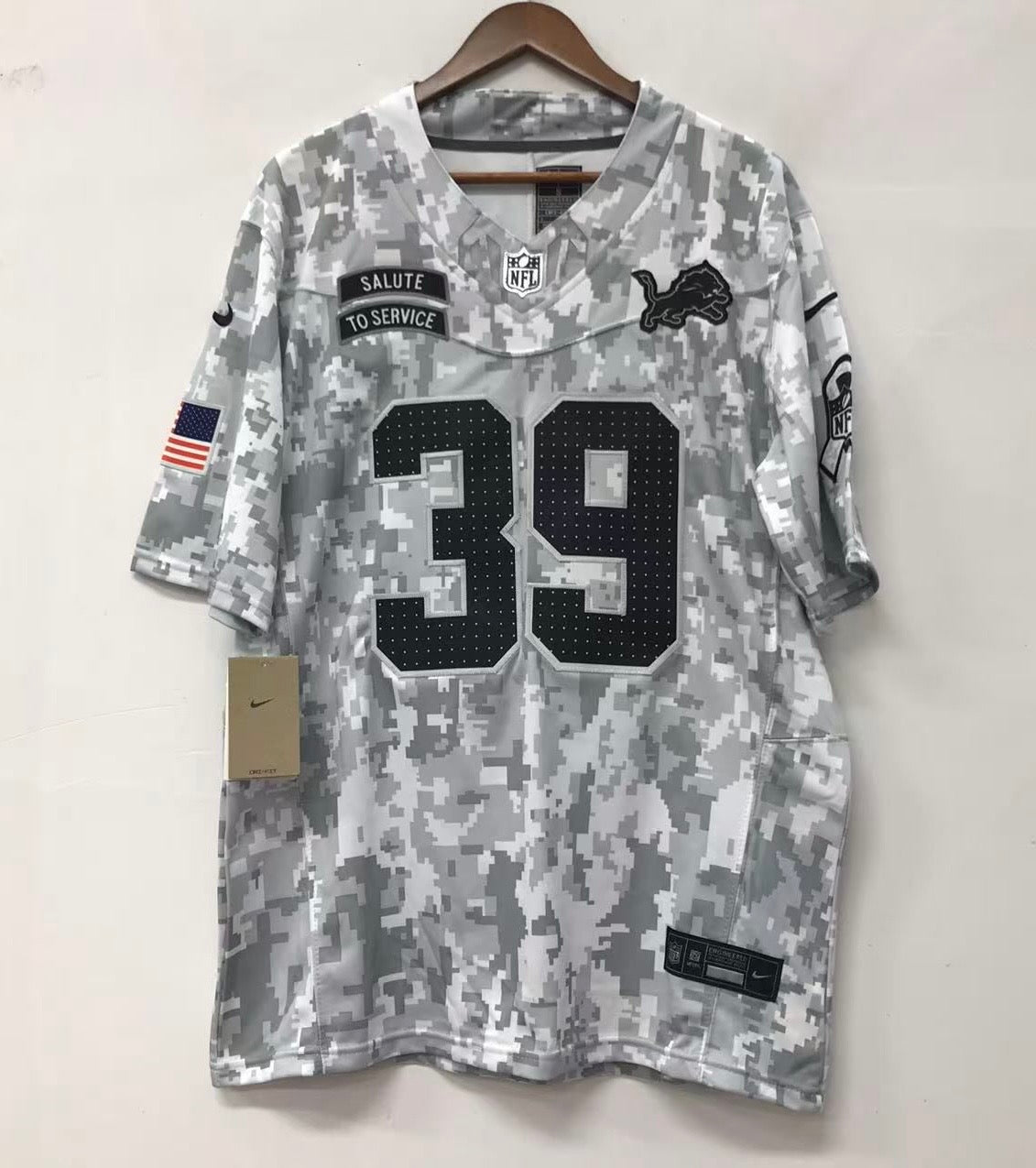 Jake Bates Detroit Lions Official NFL Nike 2024 Salute to product image 2