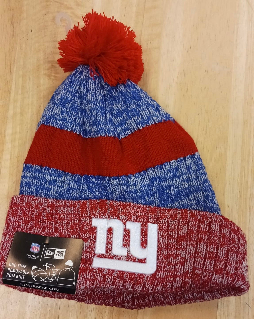 New York Giants NFL Era winter knit Hat with Pom product image 1