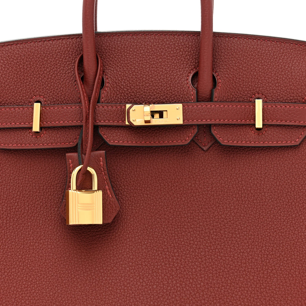 Togo Birkin 25 Rouge H product image 8, provided for visual reference and product detail review