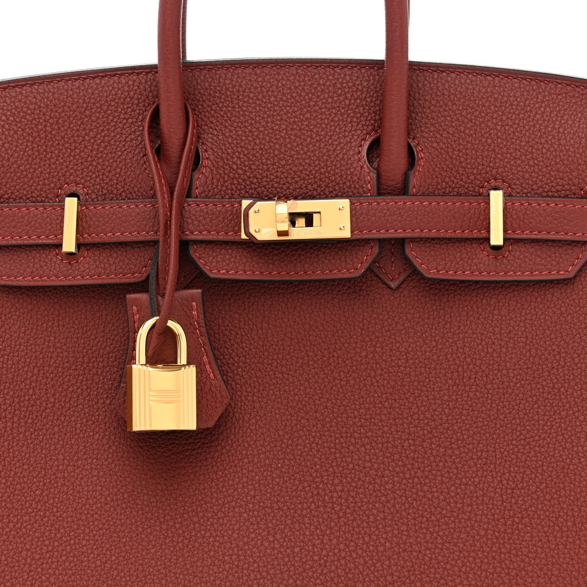 Togo Birkin 25 Rouge H product image 8, provided for visual reference and product detail review