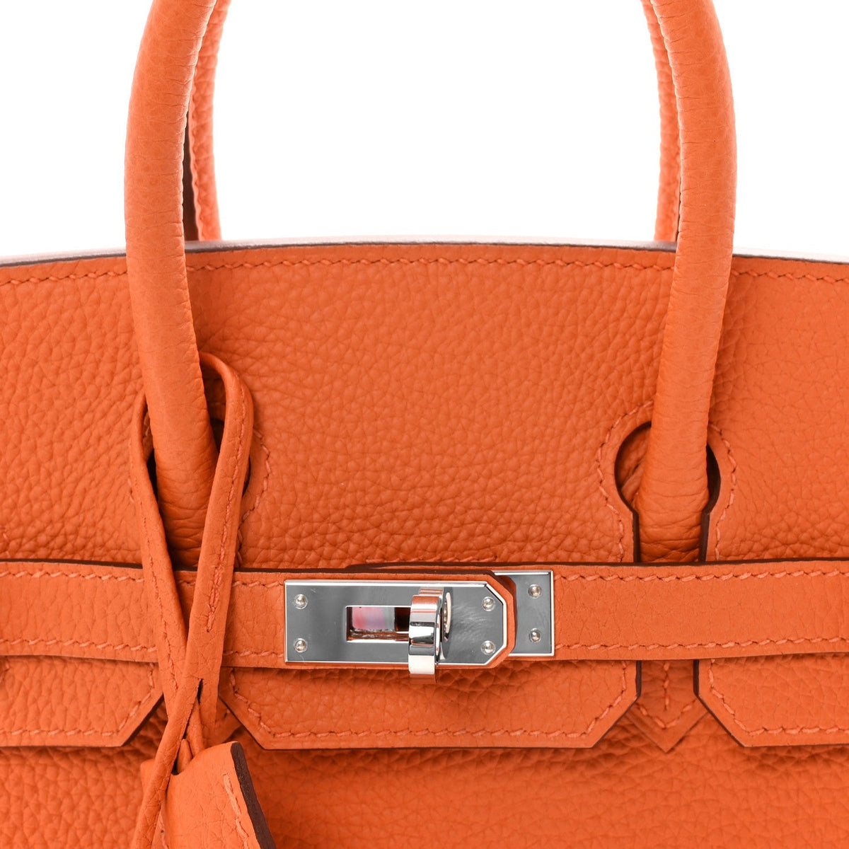 Togo Birkin 25 Orange product image 8, provided for visual reference and product detail review