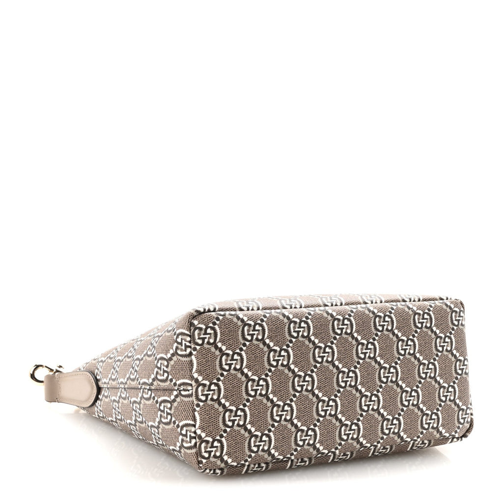 GG Shadow Monogram Super Mini Ophidia Shoulder Bag Taupe product image 4, provided for visual reference and product detail