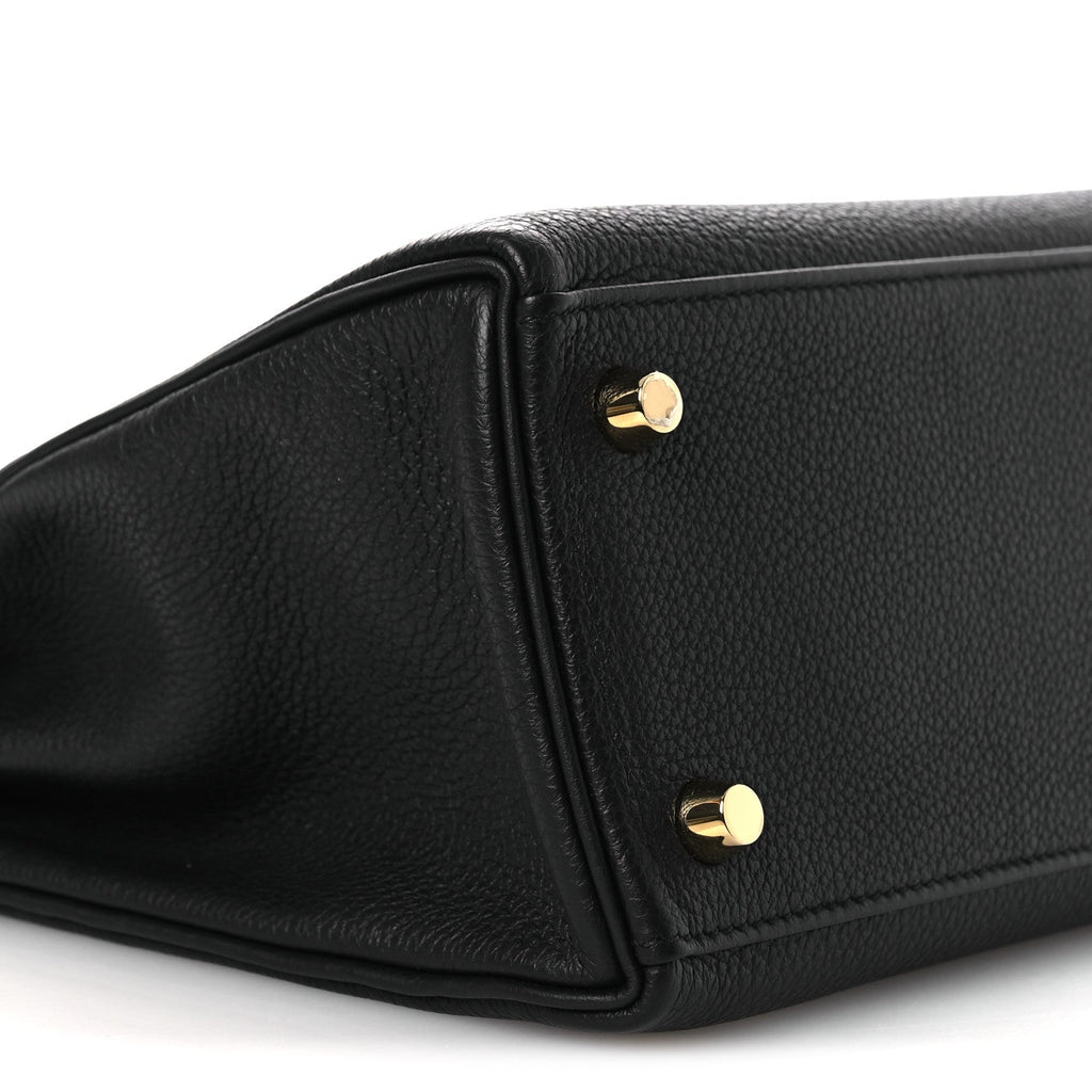 Togo Kelly Retourne 25 Black product image 8, provided for visual reference and product detail review