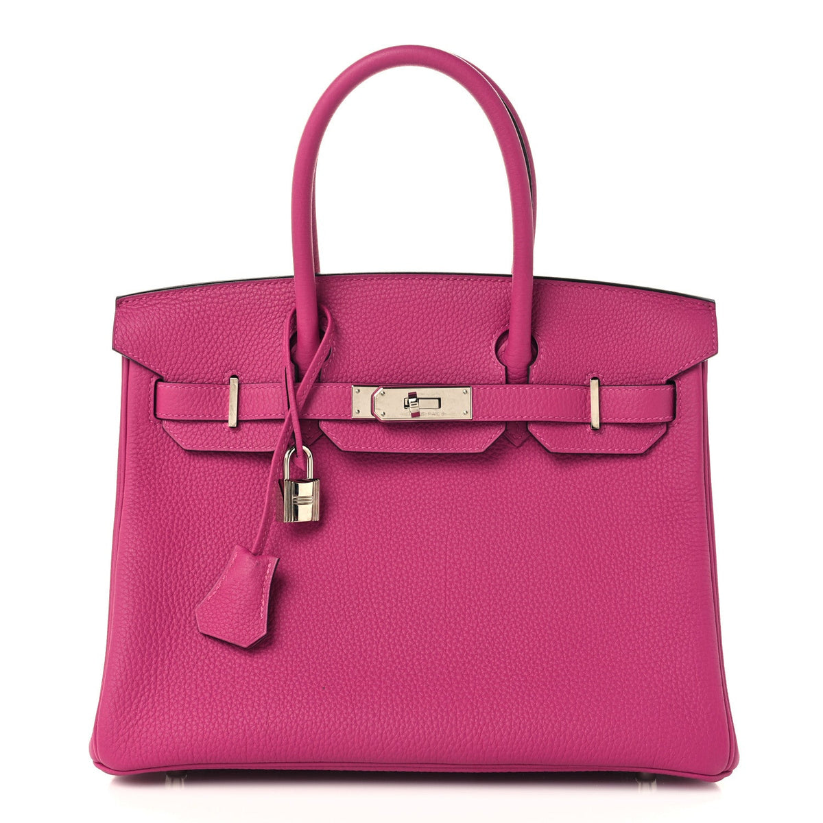 Togo Birkin 30 Rose Pourpre product image 1, provided for visual reference and product detail review