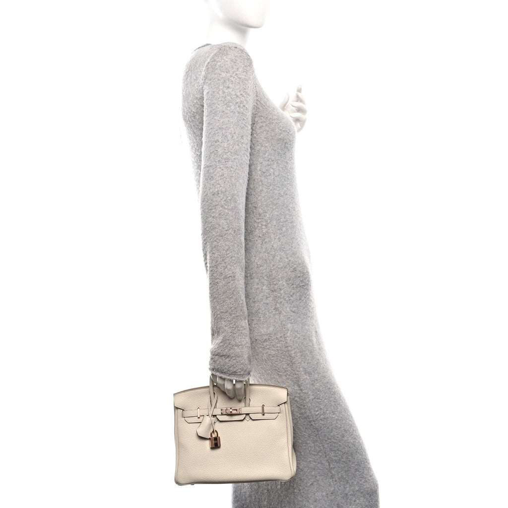 Togo Birkin 25 Craie product image 3, provided for visual reference and product detail review