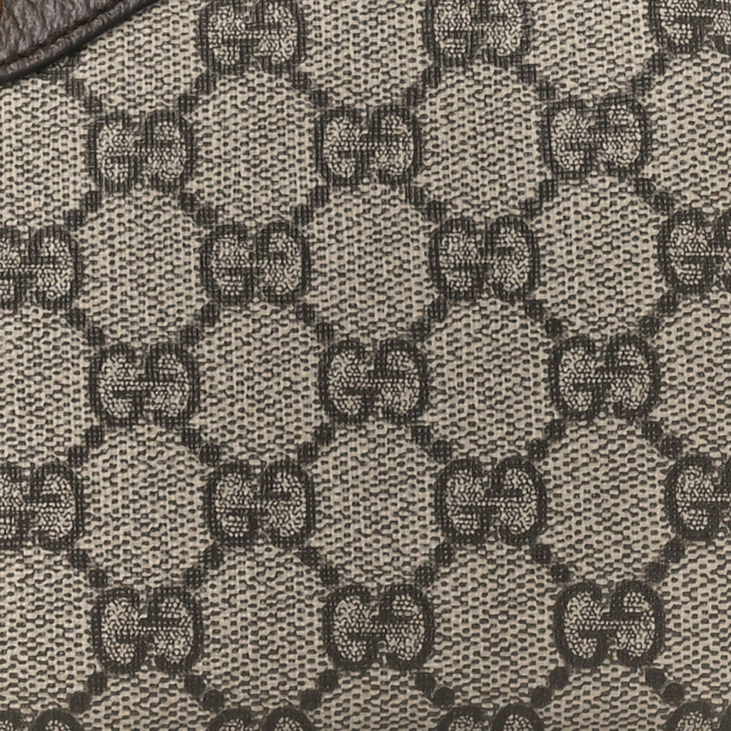 GG Supreme Monogram Textured Dollar Calfskin Web Small Ophidia GG Handbag Beige Ebony New Acero product image 9, provided