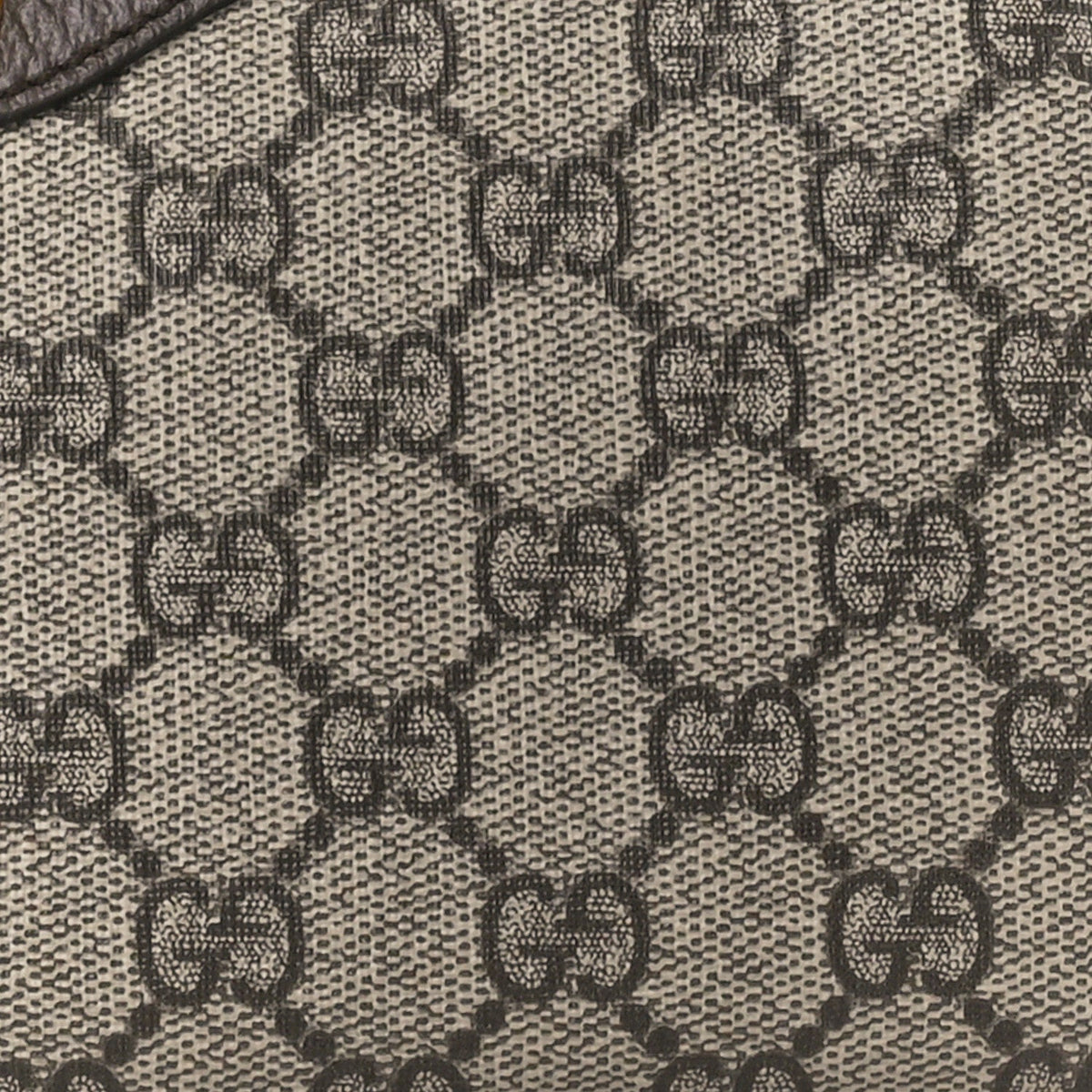GG Supreme Monogram Textured Dollar Calfskin Web Small Ophidia GG Handbag Beige Ebony New Acero product image 9, provided