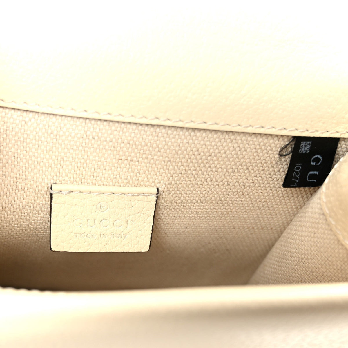Textured Calfskin Crystal Mini Dionysus Shoulder Bag Mystic White product image 6, provided for visual reference and product