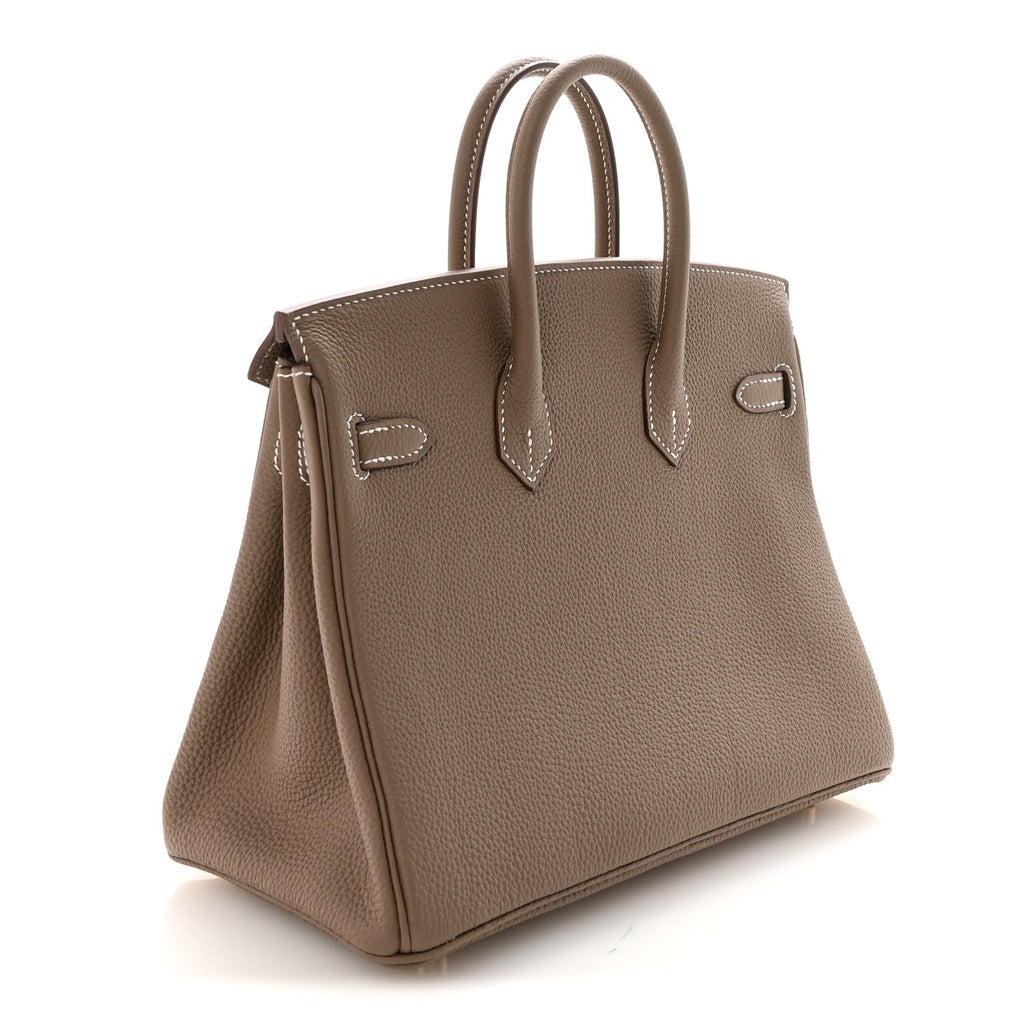 Togo Birkin 25 Etoupe product image 3, provided for visual reference and product detail review