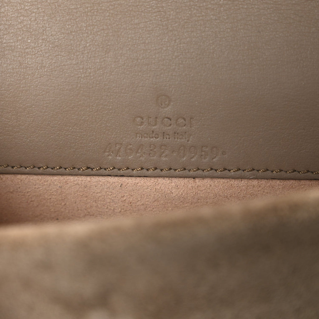GG Supreme Monogram Super Mini Dionysus Shoulder Bag Taupe product image 6, provided for visual reference and product detail