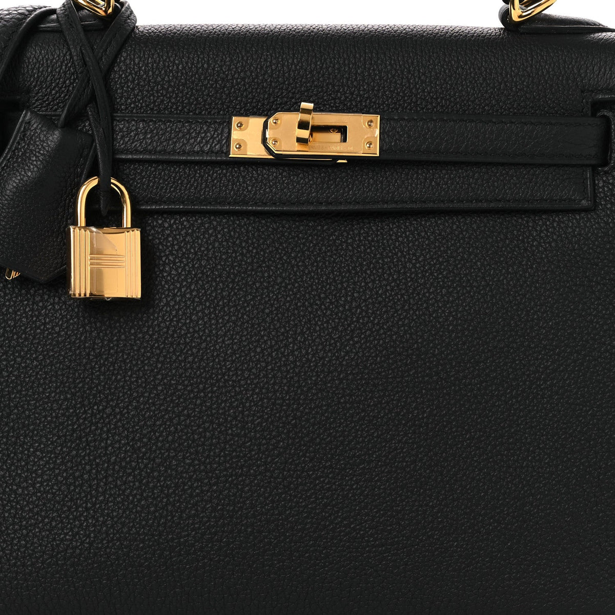 Togo Kelly Retourne 25 Black product image 7, provided for visual reference and product detail review