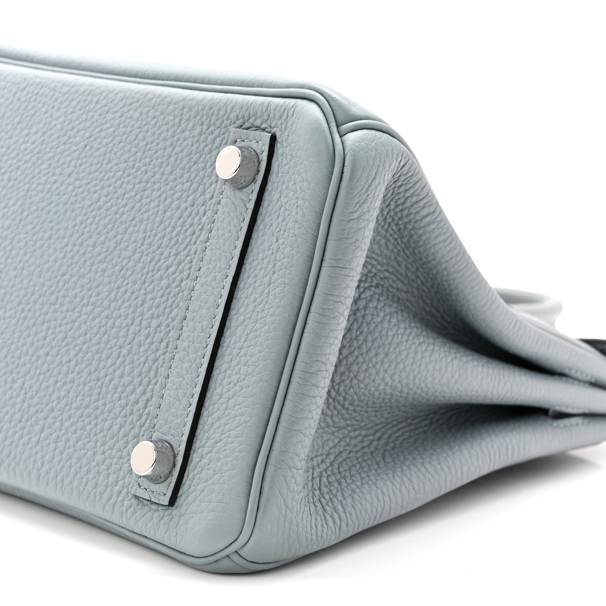 Togo Verso Birkin 25 Bleu Lin Chai product image 10, provided for visual reference and product detail review
