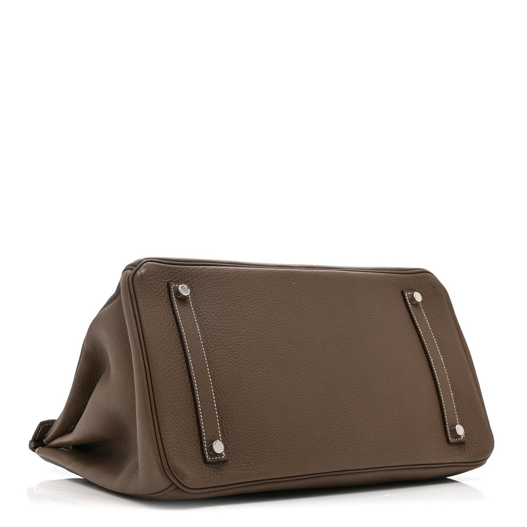 Togo Birkin 35 Etoupe product image 4, provided for visual reference and product detail review