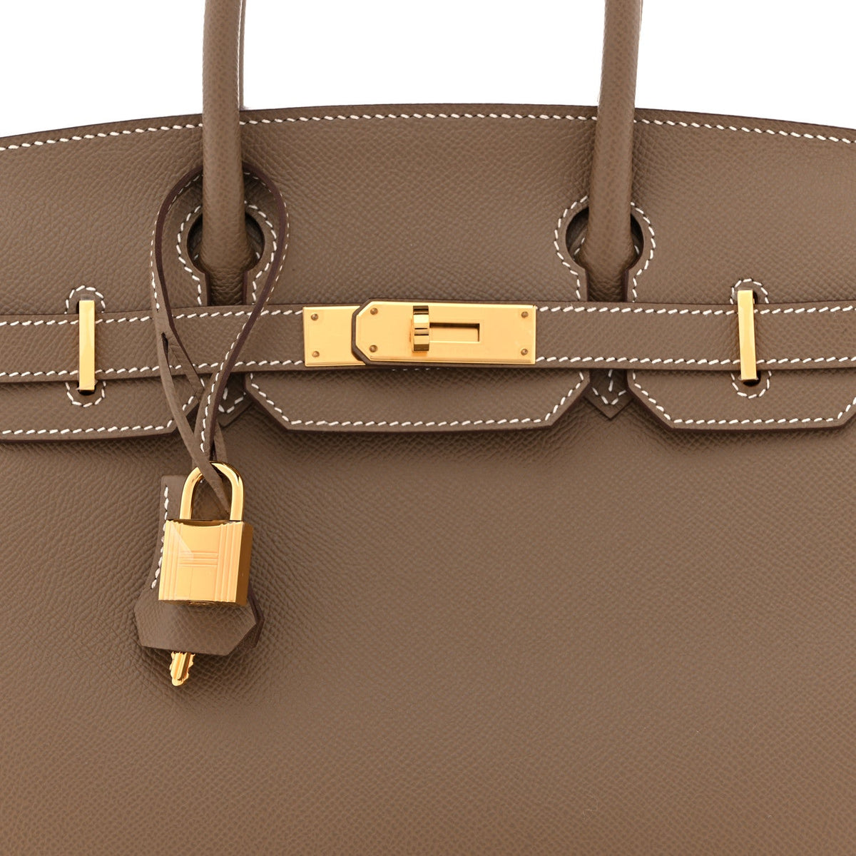 Epsom Birkin Sellier 30 Etoupe product image 8, provided for visual reference and product detail review