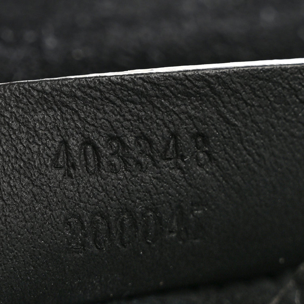 GG Supreme Monogram Medium Dionysus Shoulder Bag Black product image 7, provided for visual reference and product detail