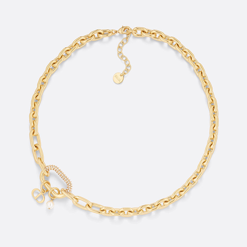 Dior D-Fusion 18K Gold Necklace product image 1, provided for visual reference and product detail review