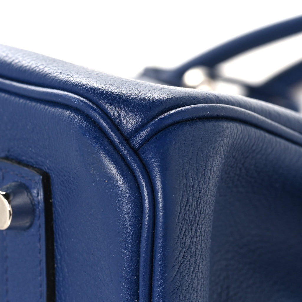 Taurillon Novillo Sea Surf Birkin 35 Bleu Saphir product image 9, provided for visual reference and product detail review