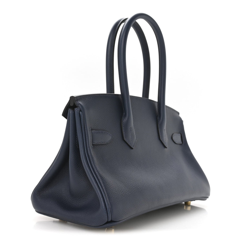 Evercolor Shoulder Birkin Light 29 Bleu Abysse product image 3, provided for visual reference and product detail review