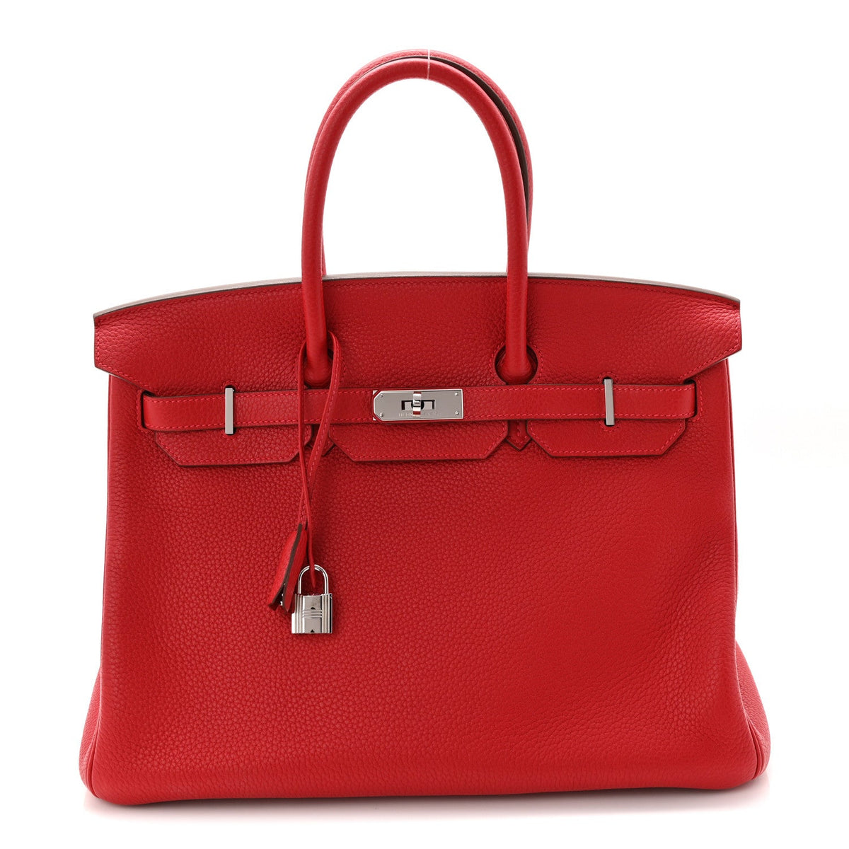 Togo Birkin 35 Rouge Casaque product image 1, provided for visual reference and product detail review
