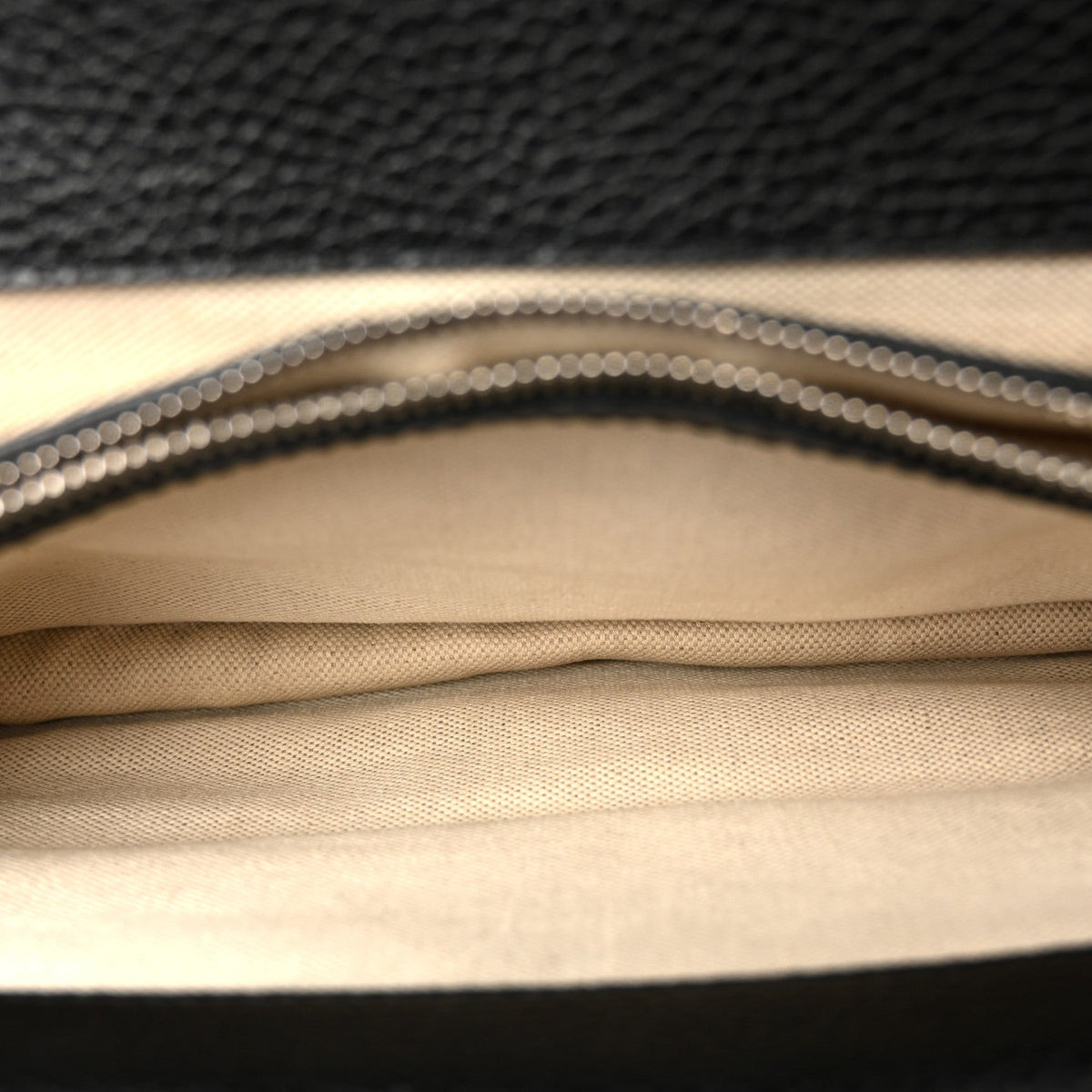 Pebbled Calfskin Small Dionysus Shoulder Bag Black product image 5, provided for visual reference and product detail review