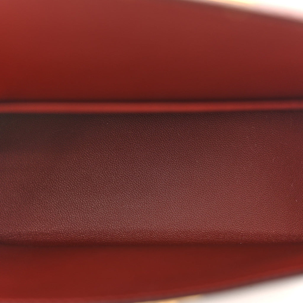 Madame Calfskin Mini Kelly Sellier 20 Rouge H product image 8, provided for visual reference and product detail review