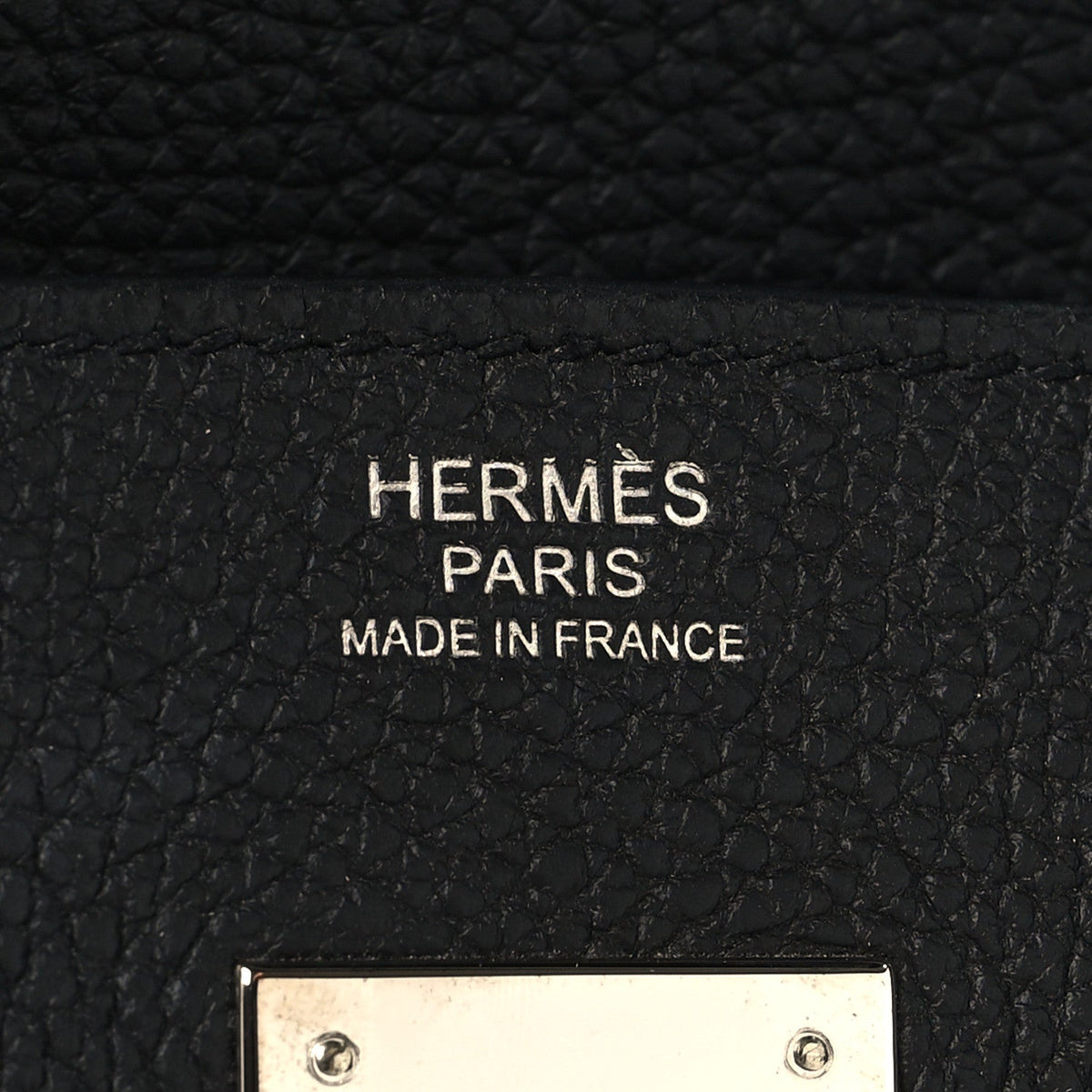 Togo Birkin 30 Black product image 5, provided for visual reference and product detail review
