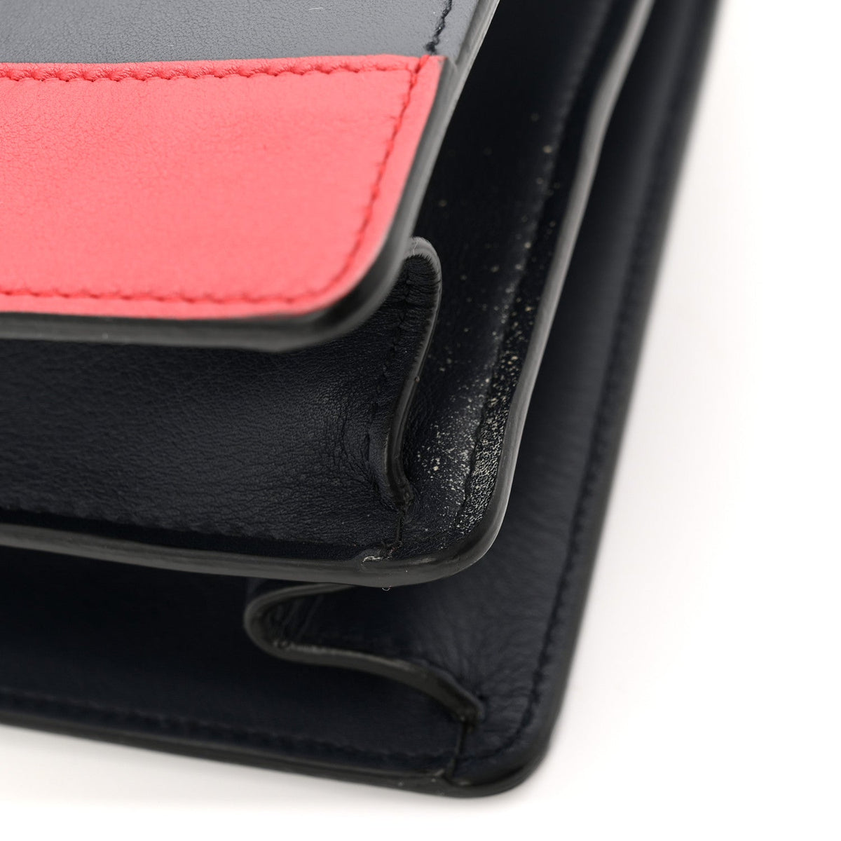 Moon Calfskin Web Medium Dionysus Bamboo Top Handle Bag Black Bright Evergreen Hibiscus Red product image 11, provided for