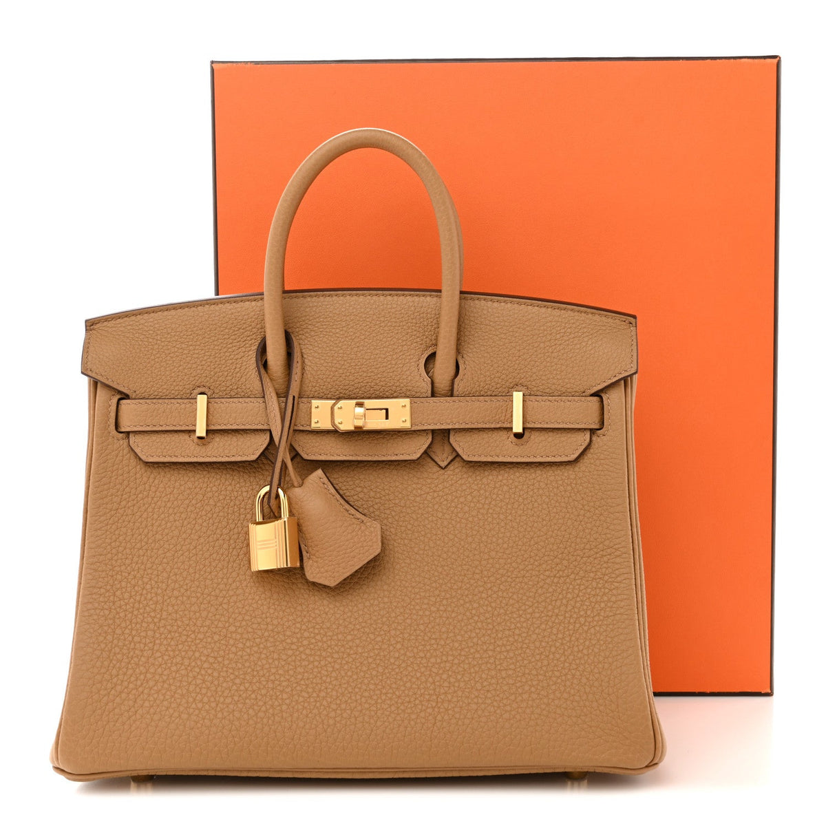 Togo Birkin 25 Biscuit product image 11, provided for visual reference and product detail review