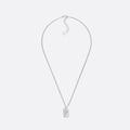 Dior Oblique Plate Pendant 18K Gold Necklace product image 1, provided for visual reference and product detail review