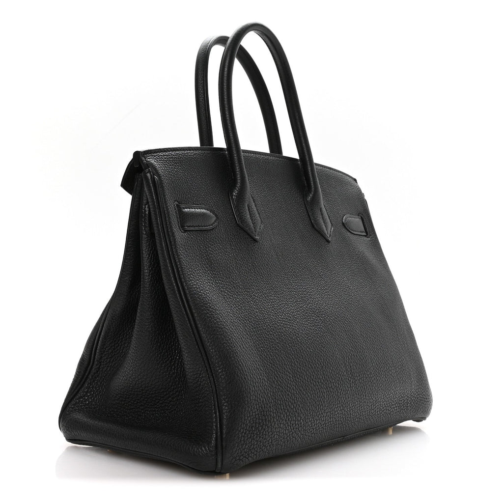 Togo BIRKIN 30 Black product image 3, provided for visual reference and product detail review