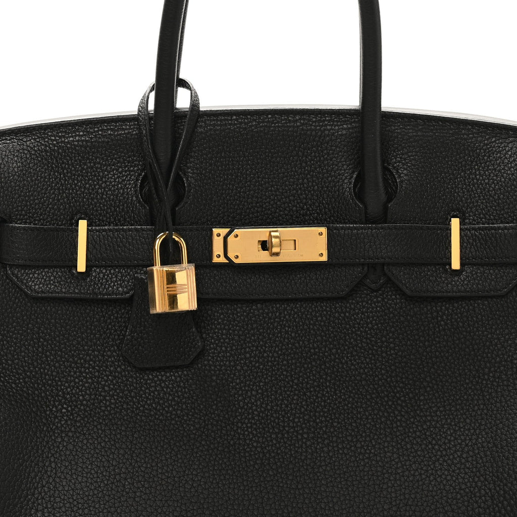 Togo BIRKIN 30 Black product image 8, provided for visual reference and product detail review