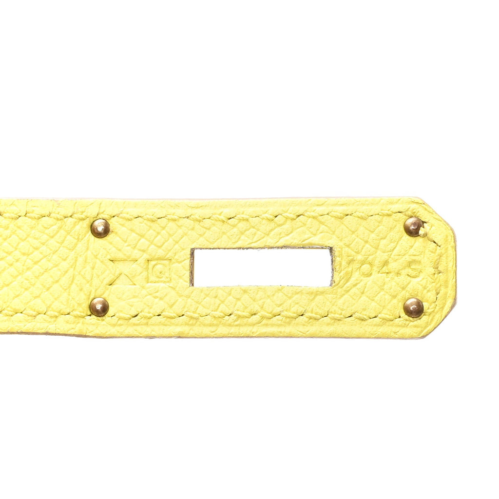 Epsom BIRKIN 30 Lime product image 7, provided for visual reference and product detail review