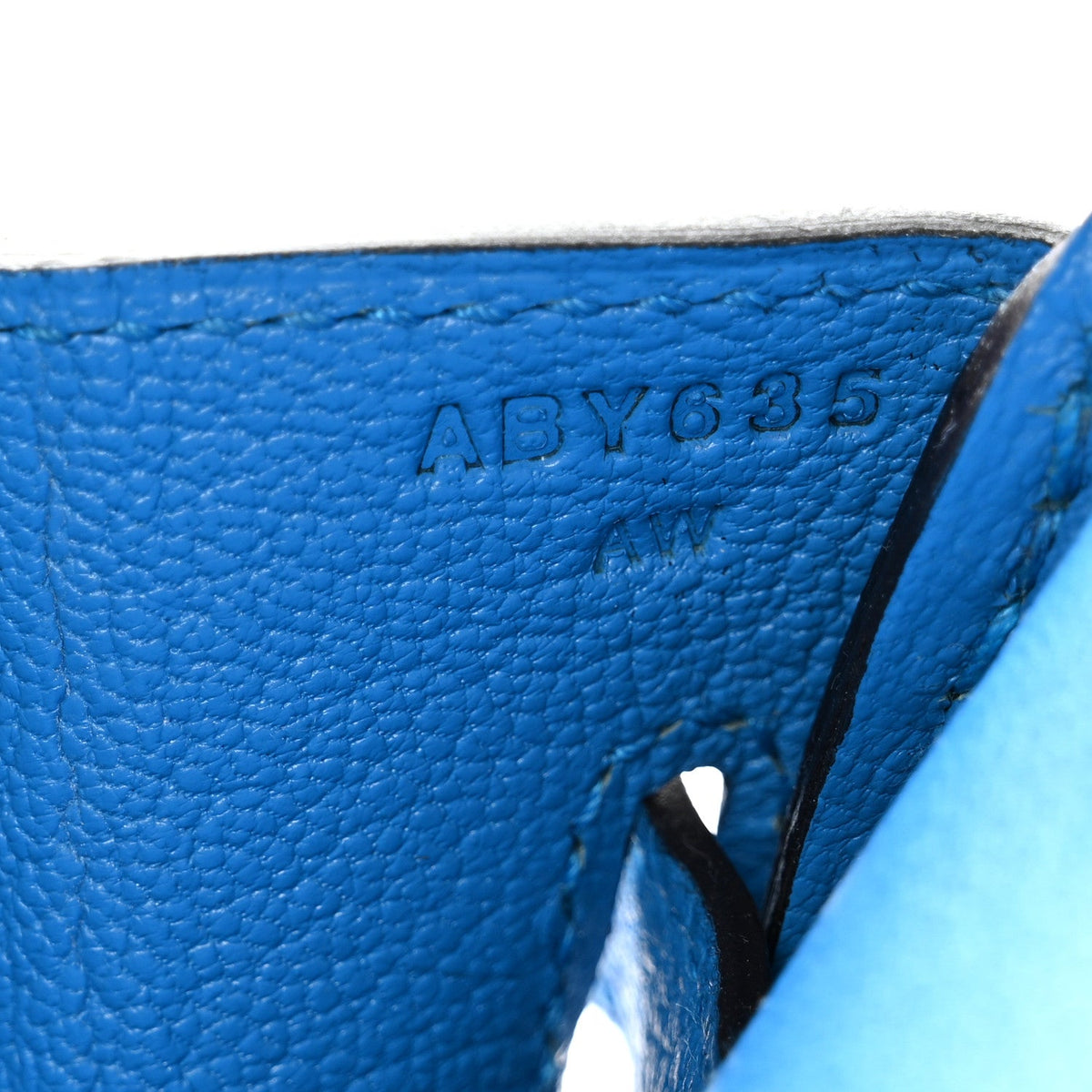 Togo Birkin 30 Bleu Zanzibar product image 7, provided for visual reference and product detail review
