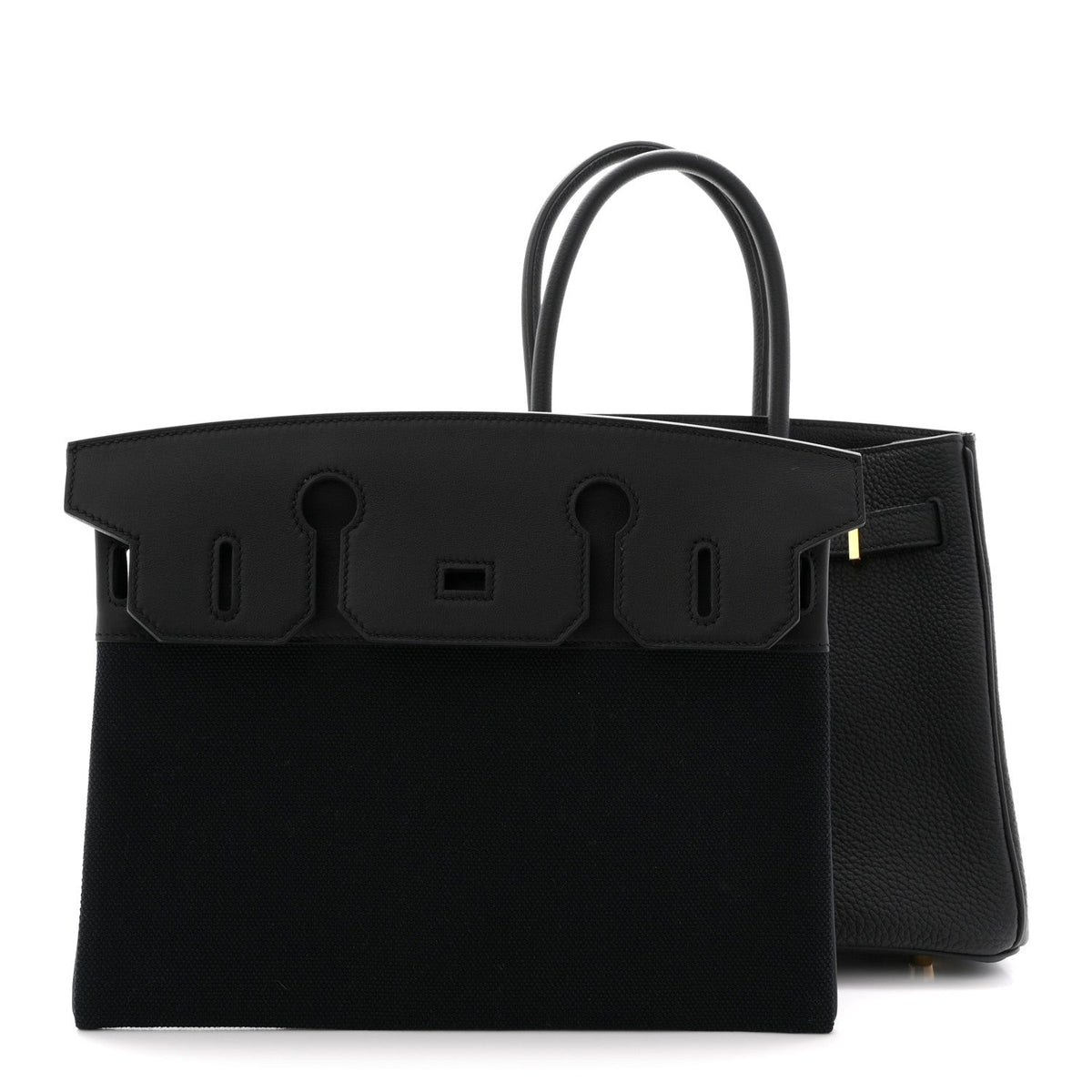 Togo Swift Canvas 3 in 1 Birkin 30 Black product image 3, provided for visual reference and product detail review