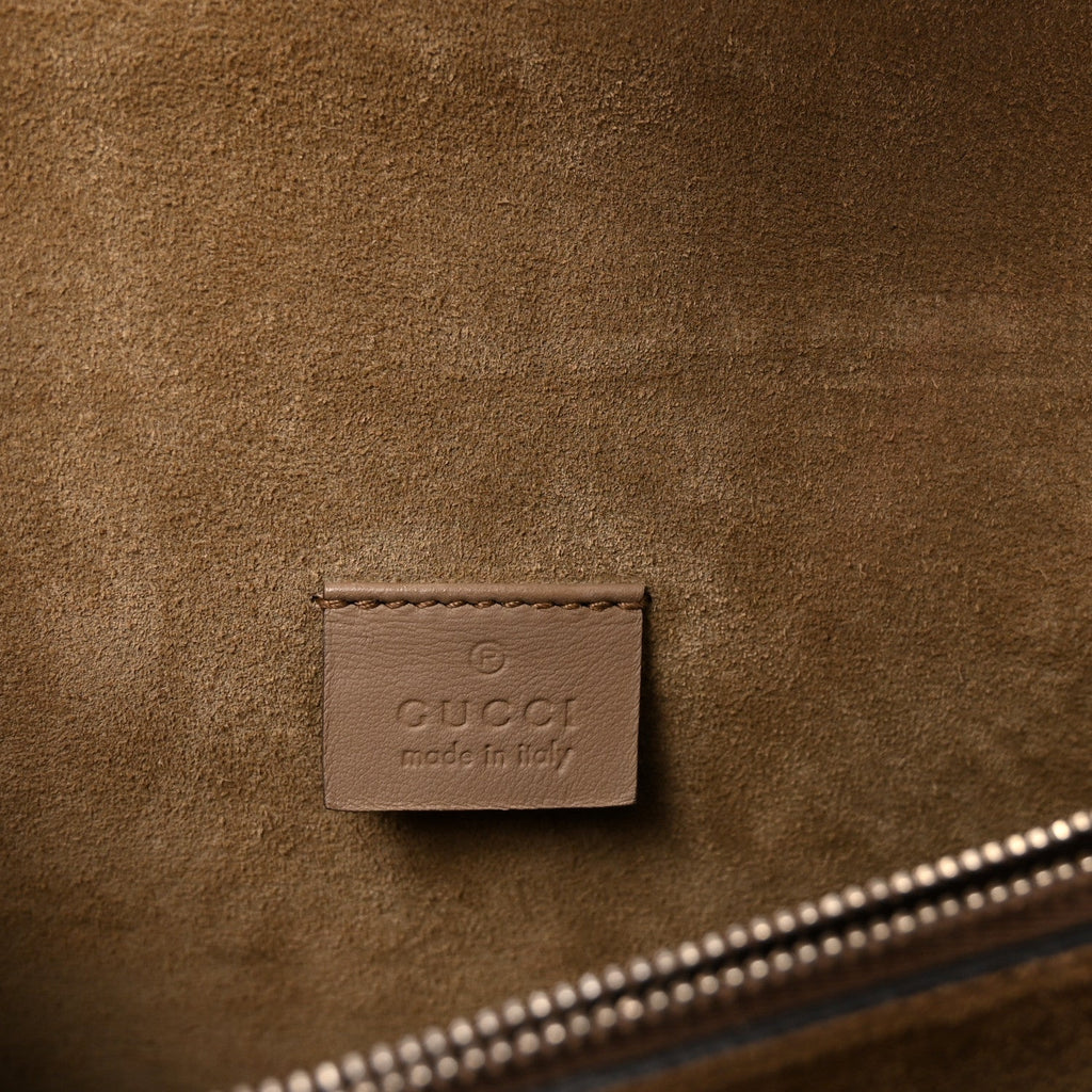 GG Supreme Monogram Medium Dionysus Shoulder Bag Taupe product image 6, provided for visual reference and product detail