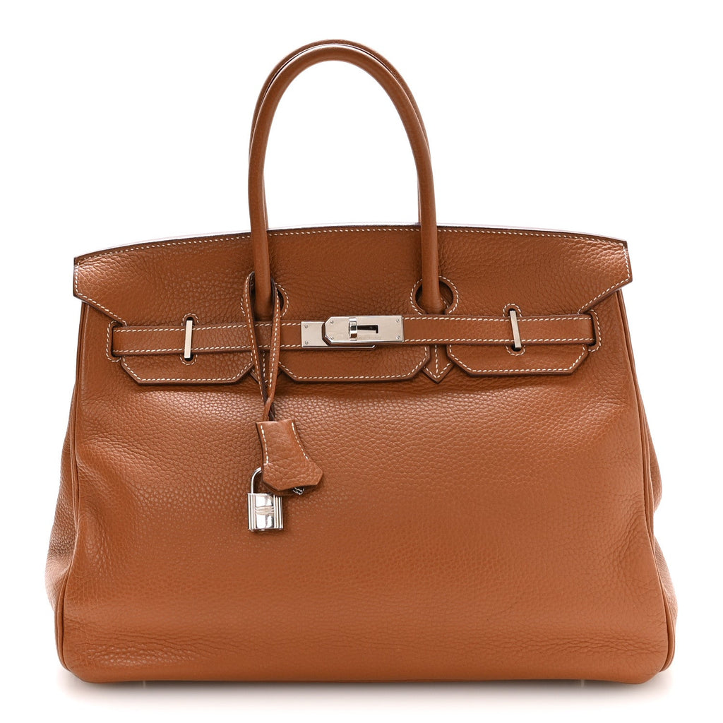 Togo Birkin 35 Gold product image 1, provided for visual reference and product detail review