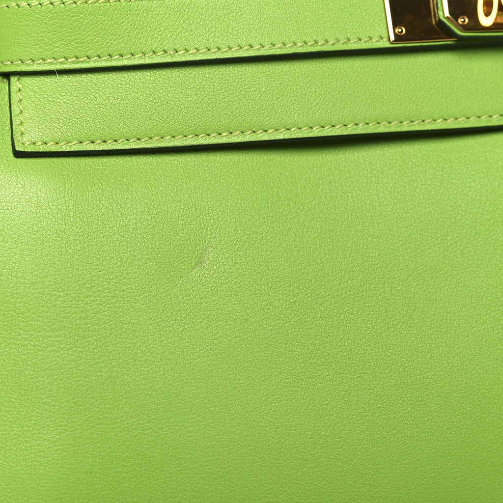 Veau Gulliver Kelly Retourne 28 Vert Cru product image 12, provided for visual reference and product detail review