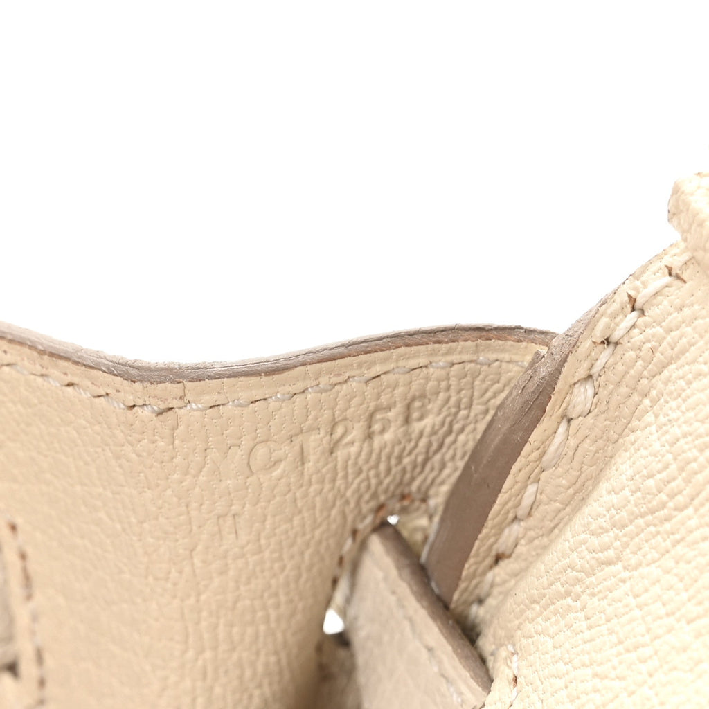 Togo Birkin 25 Craie product image 12, provided for visual reference and product detail review