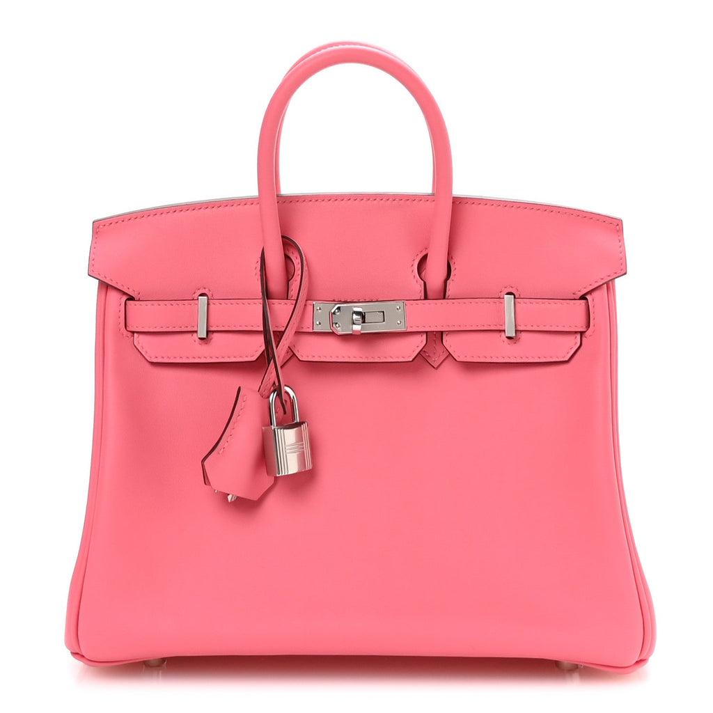 Swift Birkin 25 Rose Azalee product image 1, provided for visual reference and product detail review