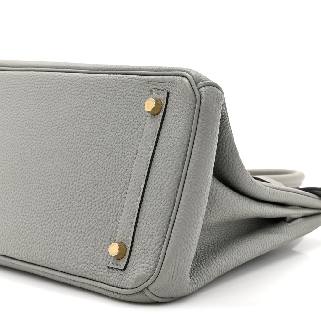 Togo BIRKIN 30 Gris Mouette product image 9, provided for visual reference and product detail review