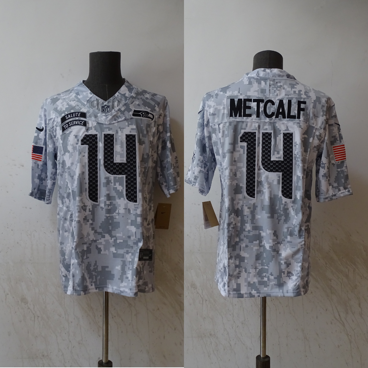 DK Metcalf Seattle Seahawks 2024 military salute to service product image 1