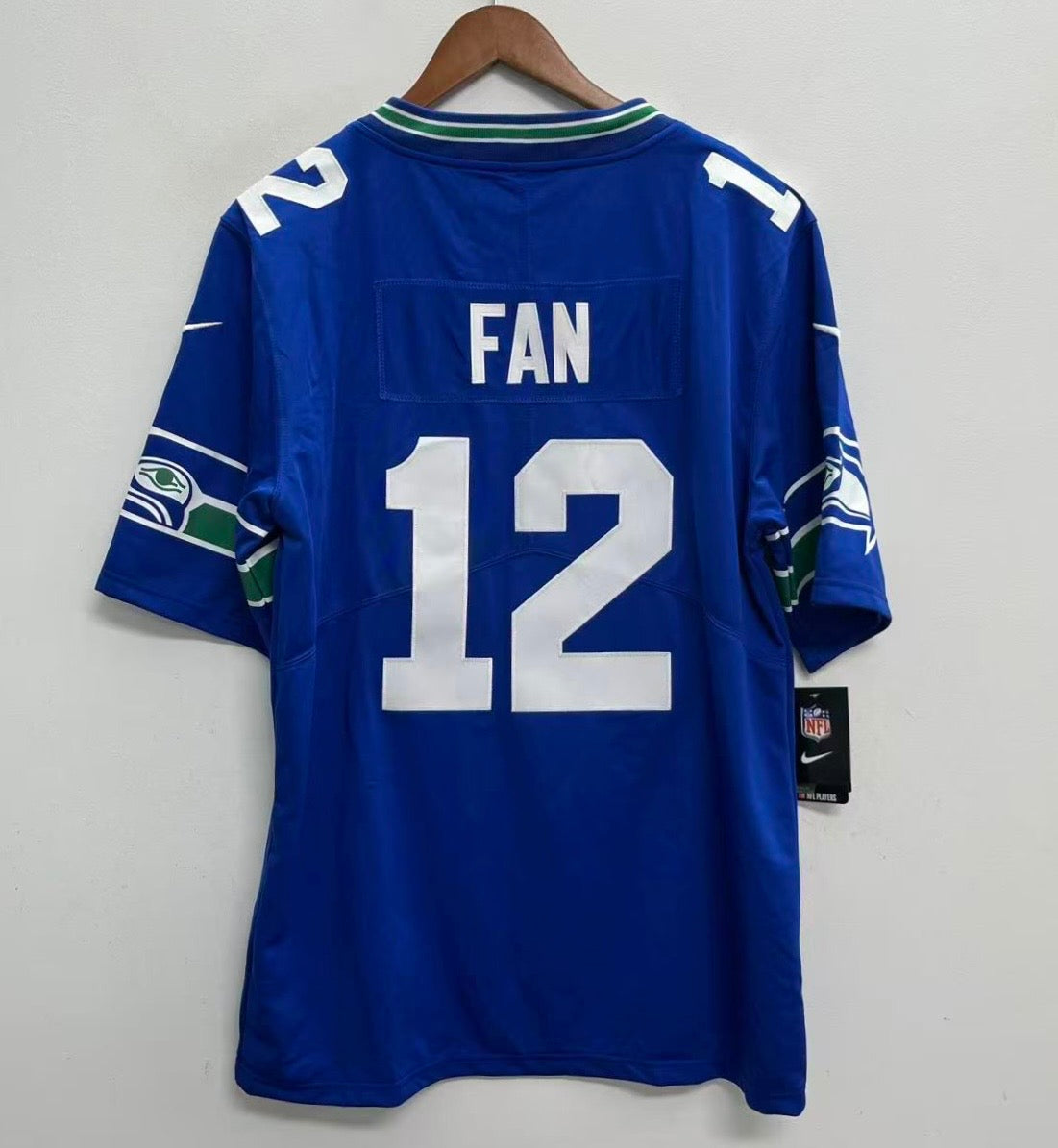Seattle Seahawks 12 FAN Official NFL Jersey Nike Classic product image 1
