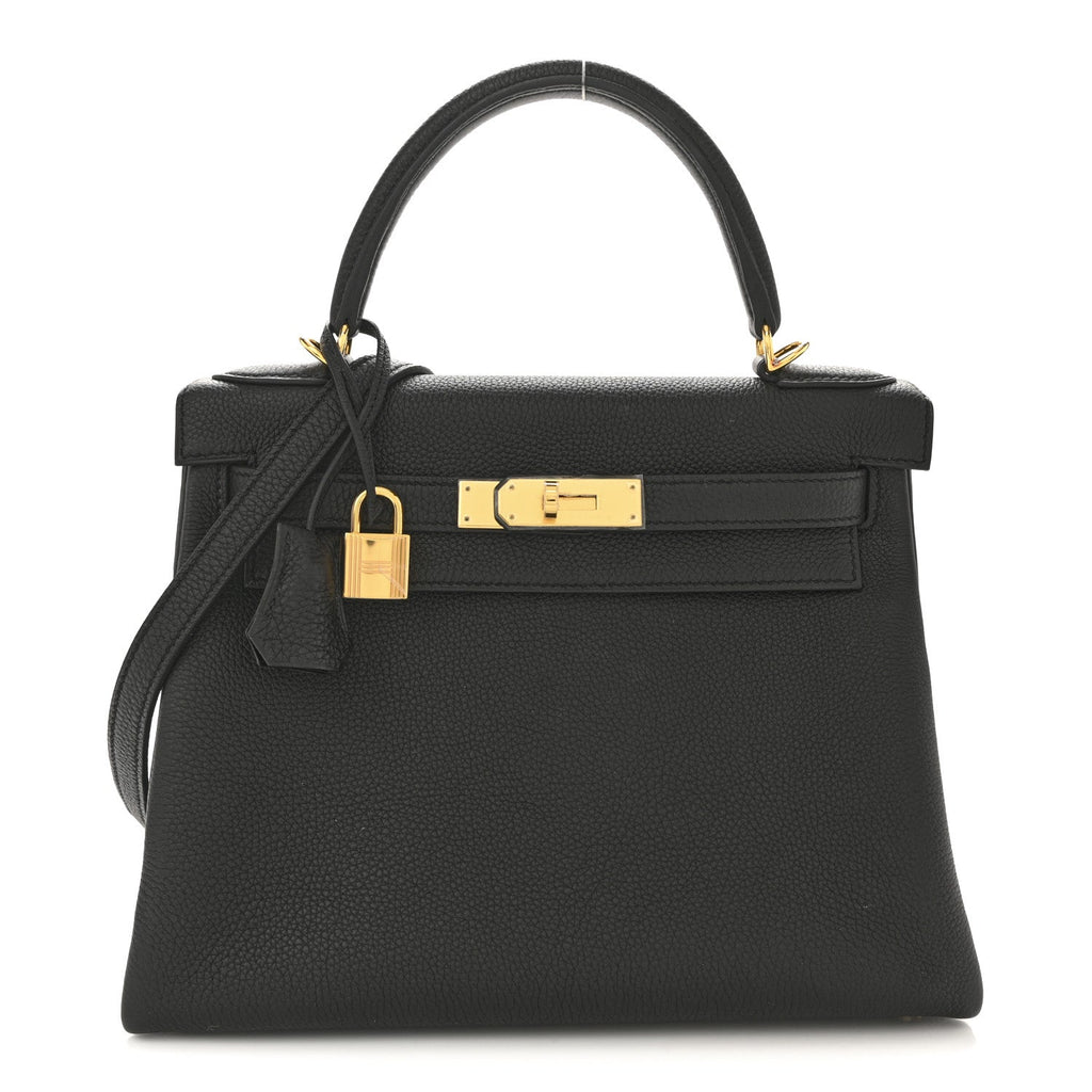 Togo Kelly Retourne 28 Black product image 1, provided for visual reference and product detail review