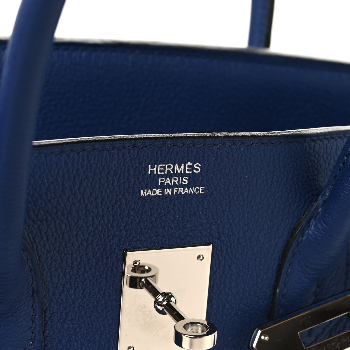 Taurillon Novillo Sea Surf and Fun Birkin 35 Bleu Saphir product image 6, provided for visual reference and product detail