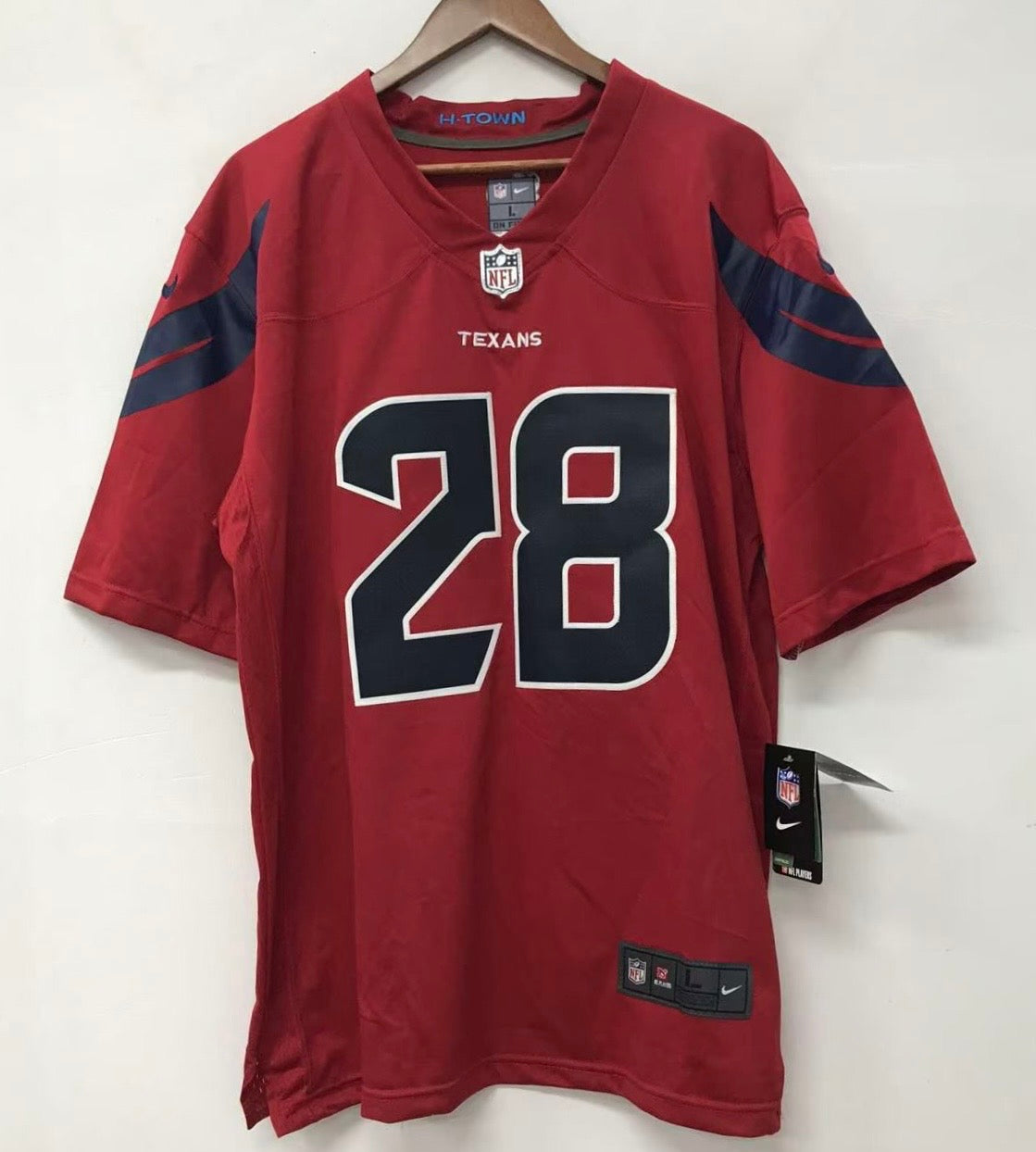 Joe Mixon Houston Texans official NFL Nike Jersey red product image 2