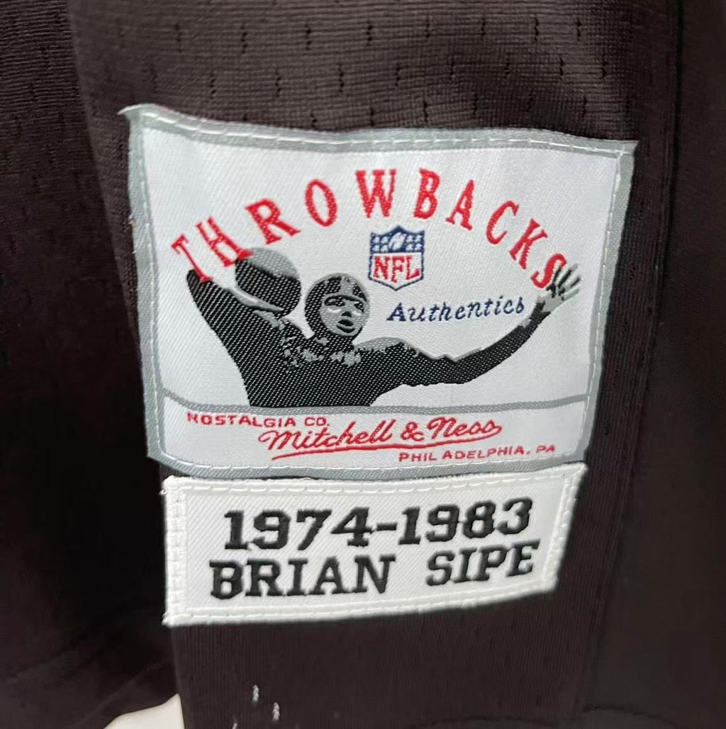 Brian Sipe Cleveland Browns Official NFL Mitchell & Ness product image 3