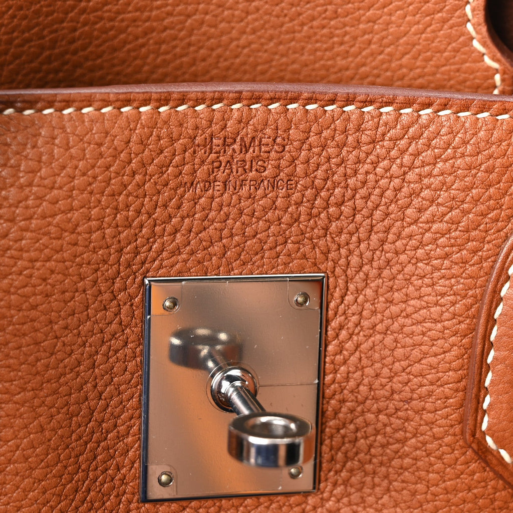 Natural Barenia Faubourg Birkin 30 Fauve product image 6, provided for visual reference and product detail review