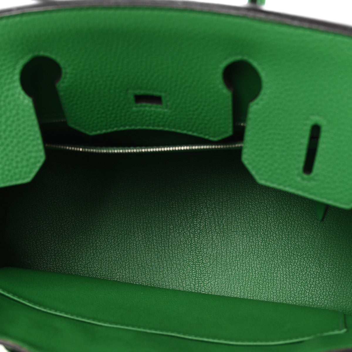 Taurillon Clemence Birkin 30 Menthe product image 5, provided for visual reference and product detail review