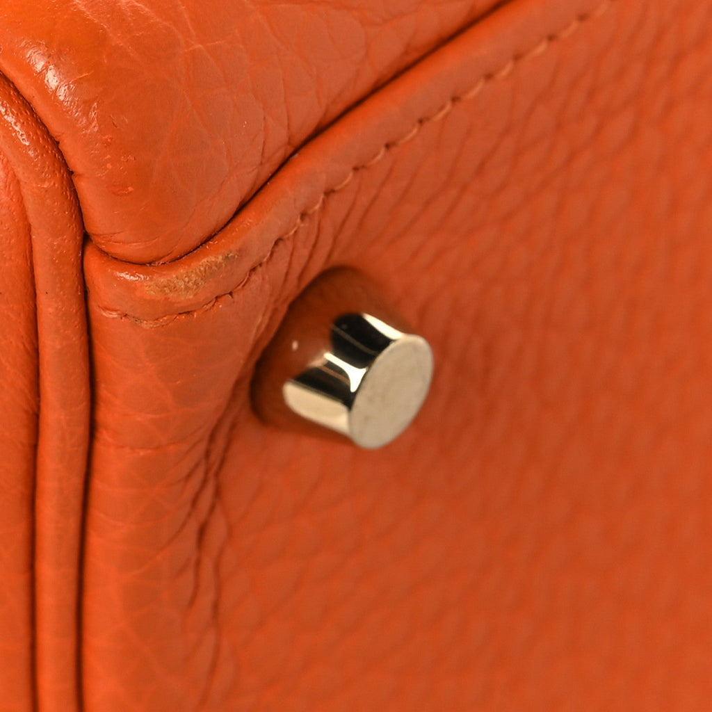 Taurillon Clemence Kelly Retourne 35 Orange product image 11, provided for visual reference and product detail review
